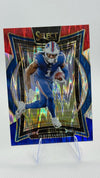 2024 Select Panini Select - Red & Blue Prizm Shock | Curtis Samuel