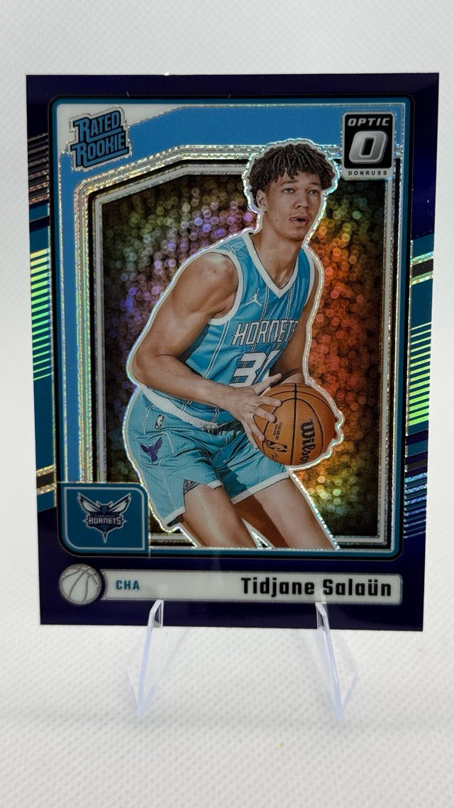 2024 Donruss Optic - Purple | Tidjane Salaun