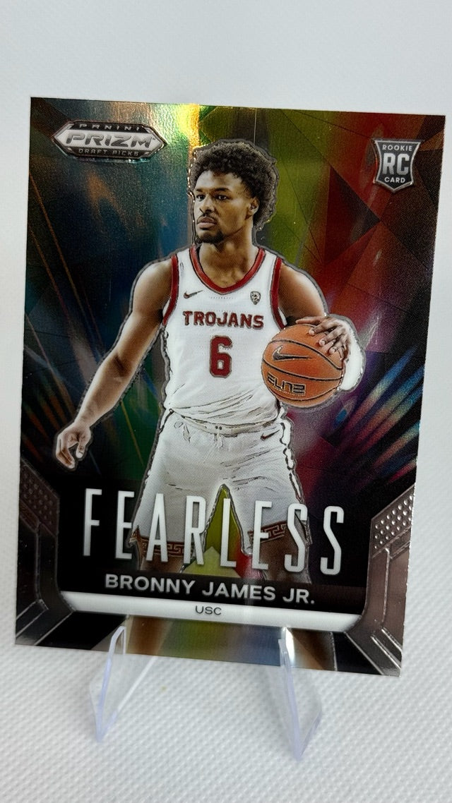 2024 Panini Prizm Draft Picks - Fearless | Bronny James Jr.