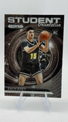 2024 Prizm Panini Prizm Draft Picks - Student Orientation Prizms Silver | Zach Edey