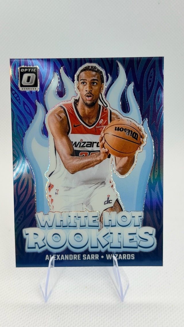 2024 Optic Donruss Optic - White Hot Rookies Holo | Alexandre Sarr
