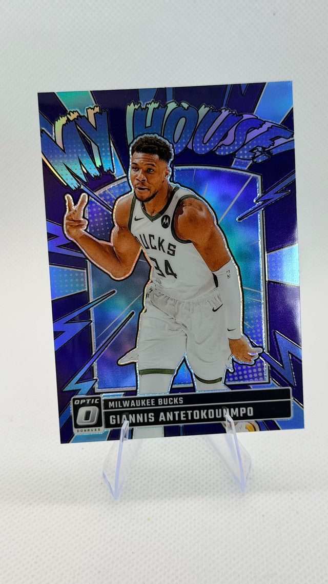 2024 Optic Donruss Optic - My House Purple | Giannis Antetokounmpo