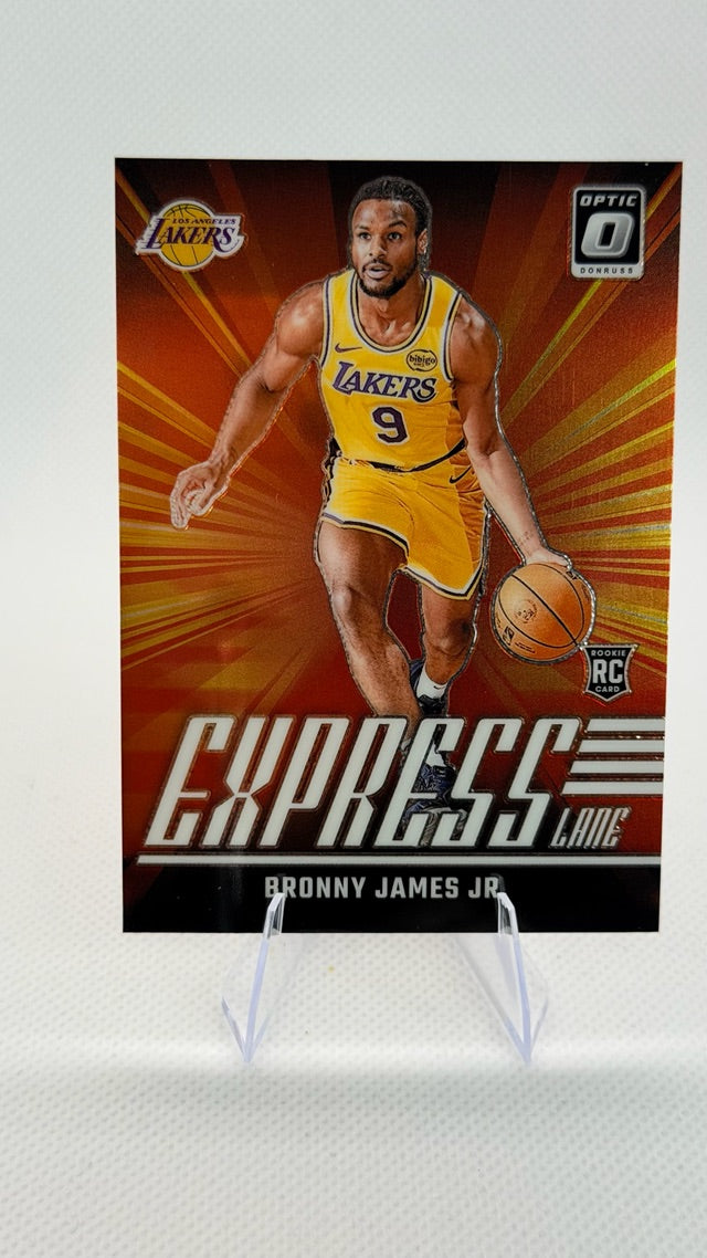 2024 Optic Donruss Optic - Express Lane | Bronny James Jr.