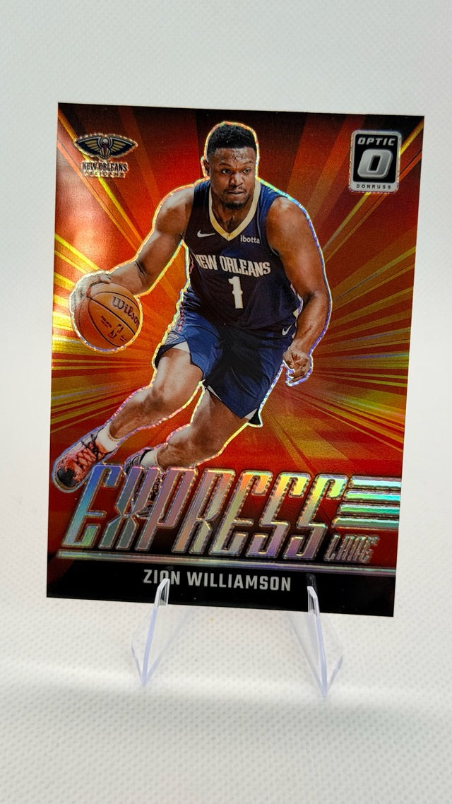 2024 Optic Donruss Optic - Express Lane Holo | Zion Williamson