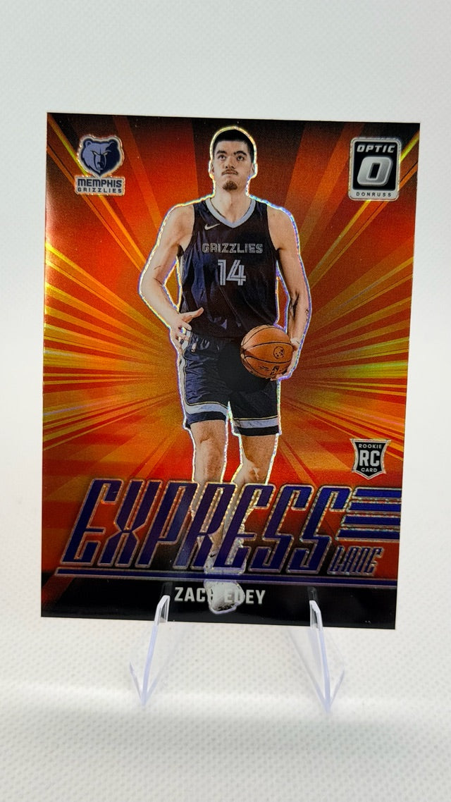 2024 Donruss Optic - Express Lane Purple | Zach Edey