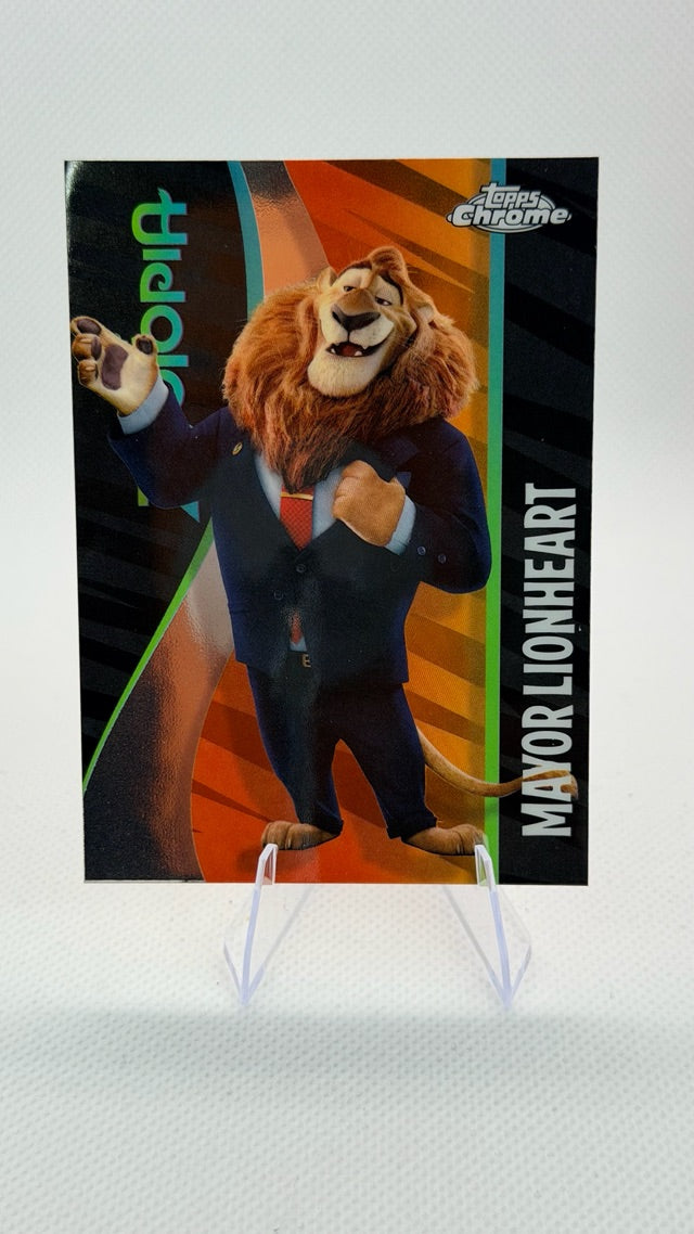 2025 Topps Chrome Disney - Zootopia Icons | Mayor Lionheart