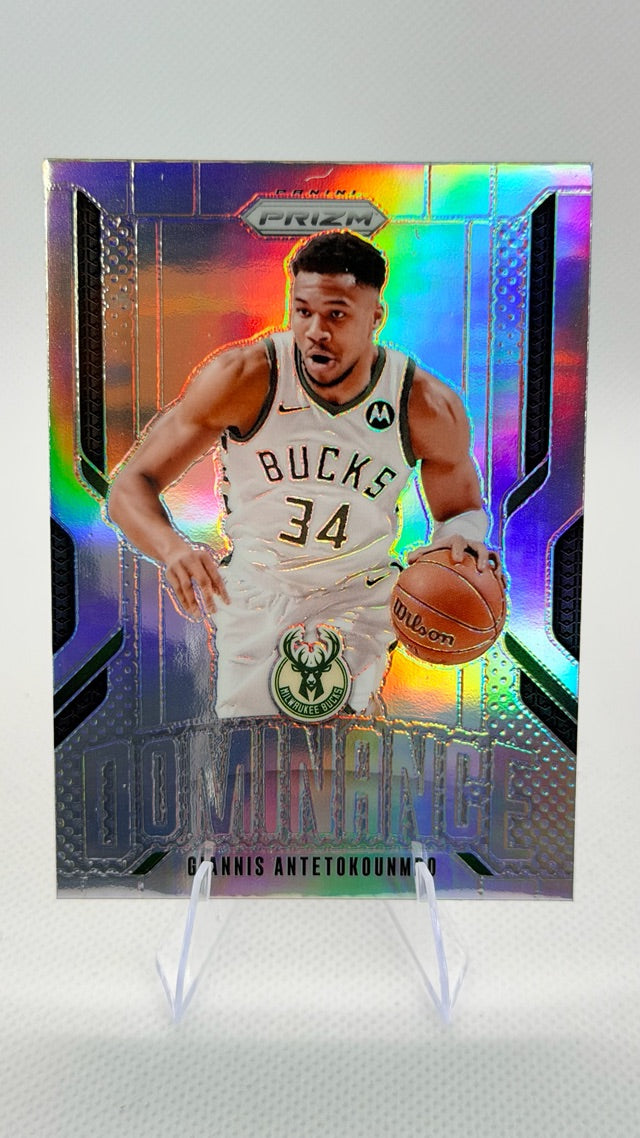 2024 Prizm Panini Prizm - Dominance Prizms Silver | Giannis Antetokounmpo