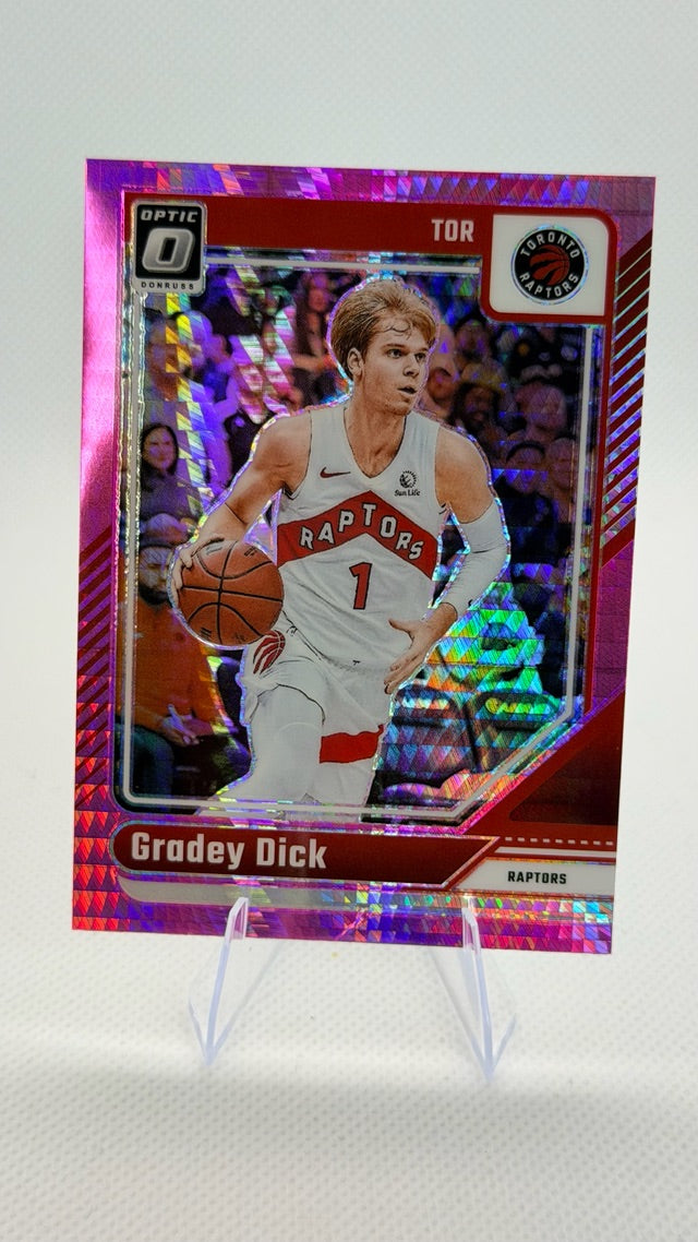 2024 Donruss Optic - Hyper Pink | Gradey Dick