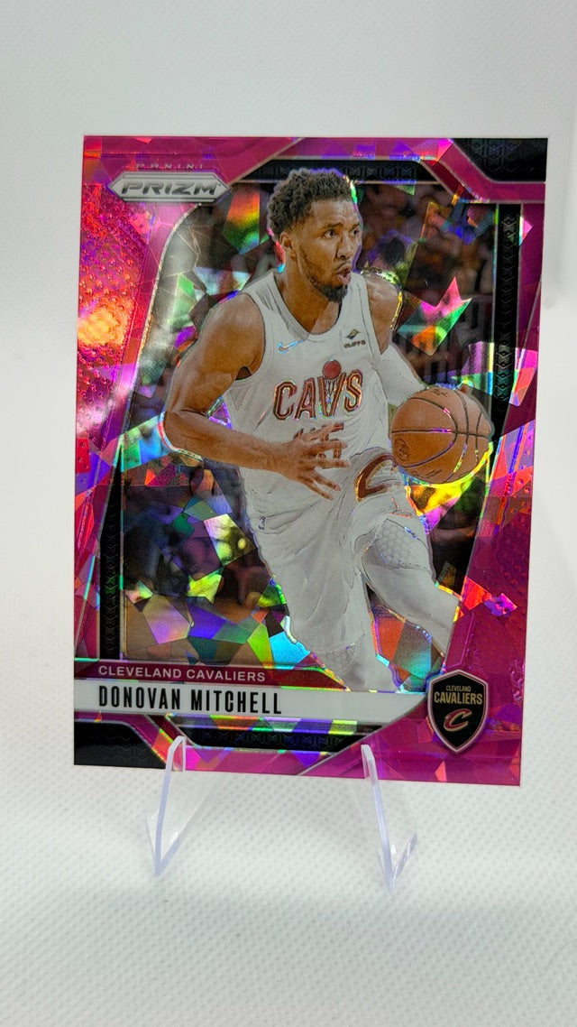 2024 Prizm Panini Prizm - Prizms Pink Ice | Donovan Mitchell