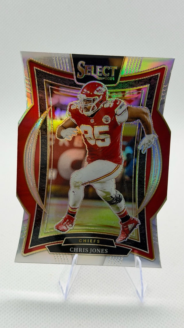 2024 Select Panini Select - Silver Prizm Die Cut | Chris Jones