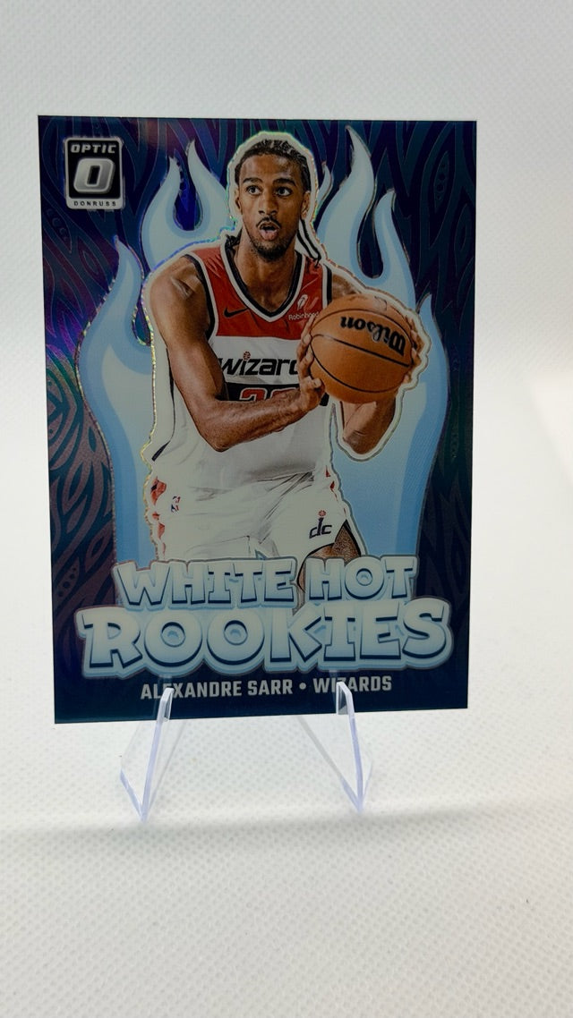 2024 Optic Donruss Optic - White Hot Rookies Purple | Alexandre Sarr