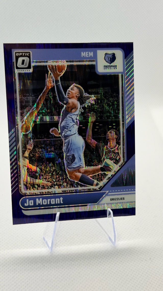 2024 Optic Donruss Optic - Purple Shock | Ja Morant