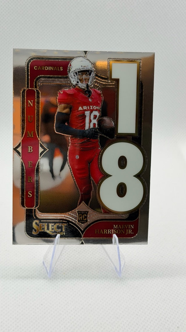 2024 Panini Select - Select Numbers | Marvin Harrison Jr.