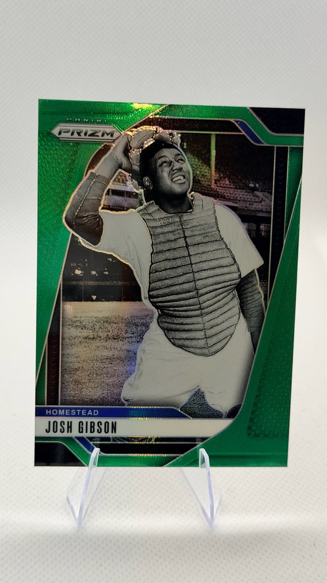 2025 Prizm Panini Prizm - Green Prizms | Josh Gibson