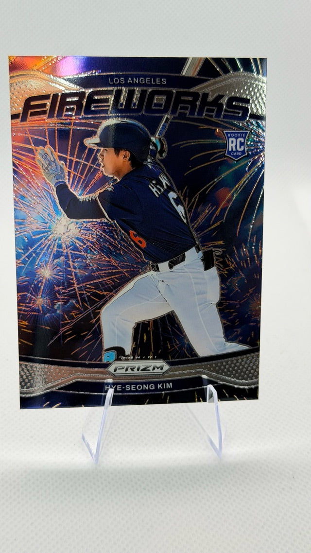 2025 Prizm Panini Prizm - Fireworks | Hye-Seong Kim