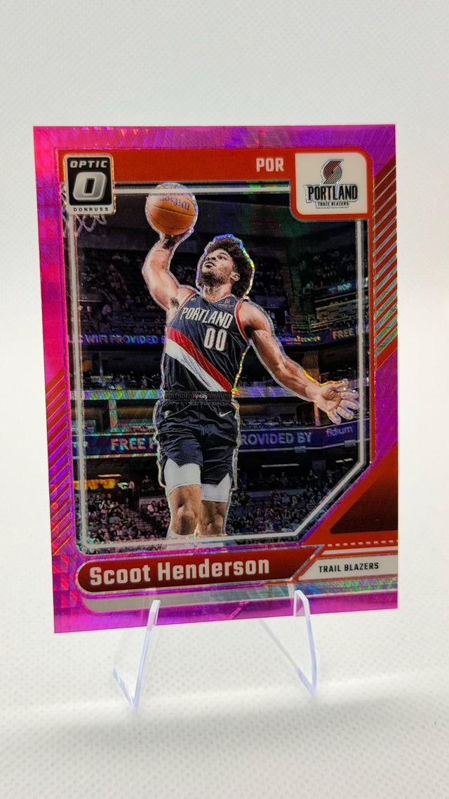 2024 Donruss Optic - Hyper Pink | Scoot Henderson