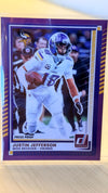 2025 Donruss Press Proofs Purple | Justin Jefferson