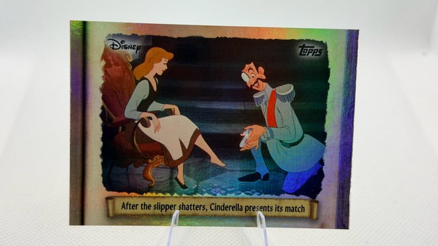 After the slipper shatters, Cinderella presents its match 2025 Topps Cinderella 75th Anniversary Story #C75-22
