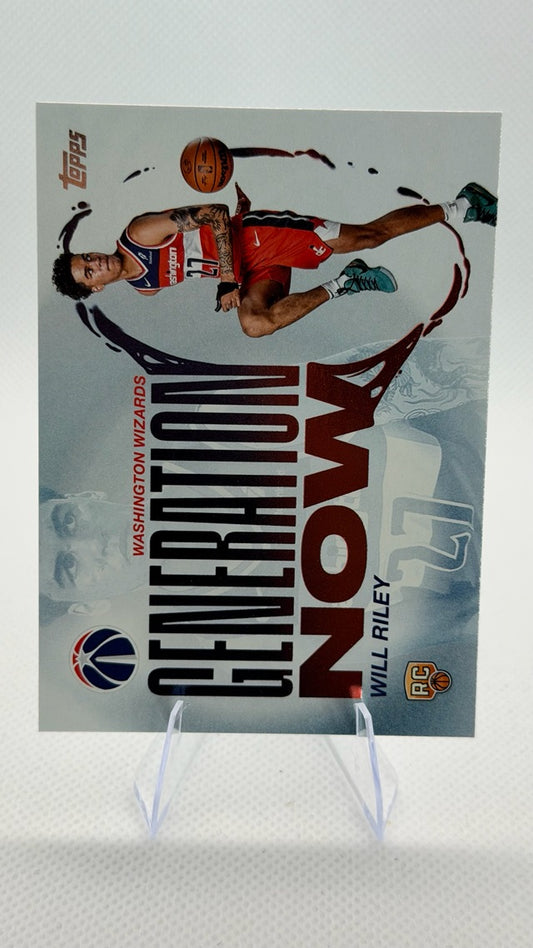 Will Riley 2025-26 Topps Generation Now #GN-21