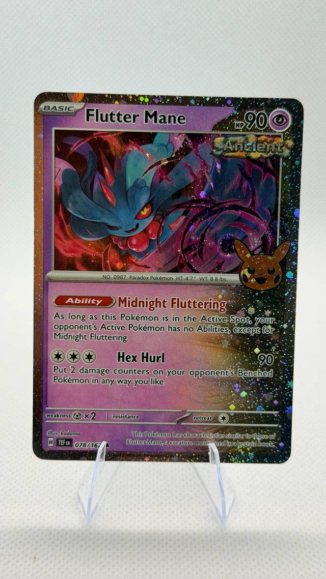 Flutter Mane (Cosmos Holo) 2024 Trick or Trade BOOster Bundle 2024 #078/162