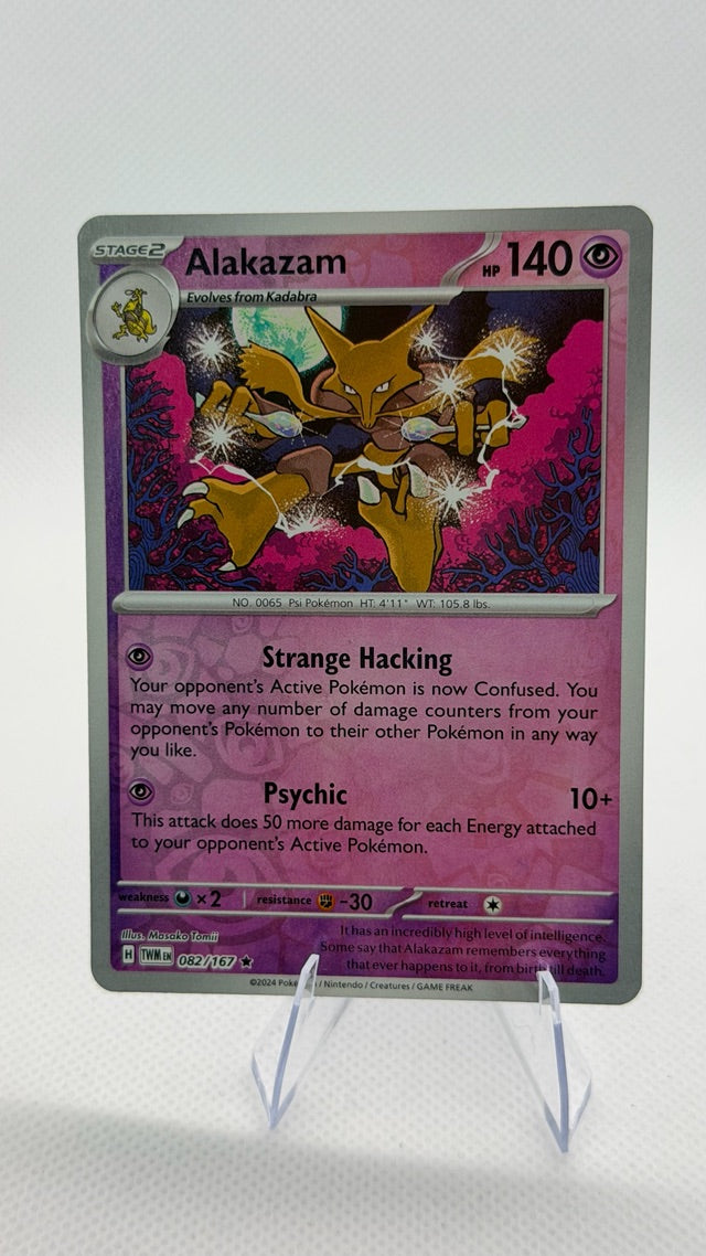 Alakazam 2024 SV06: Twilight Masquerade #082/167