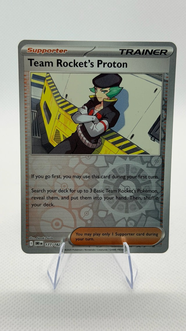 Team Rocket's Proton 2025 SV10: Destined Rivals #177/182