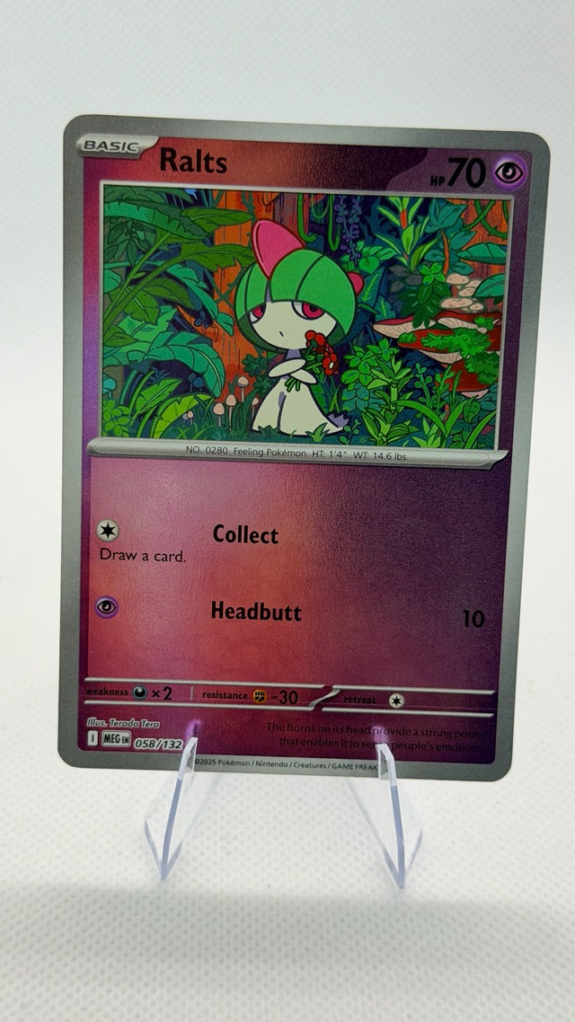Ralts 2025 ME01: Mega Evolution #058/132