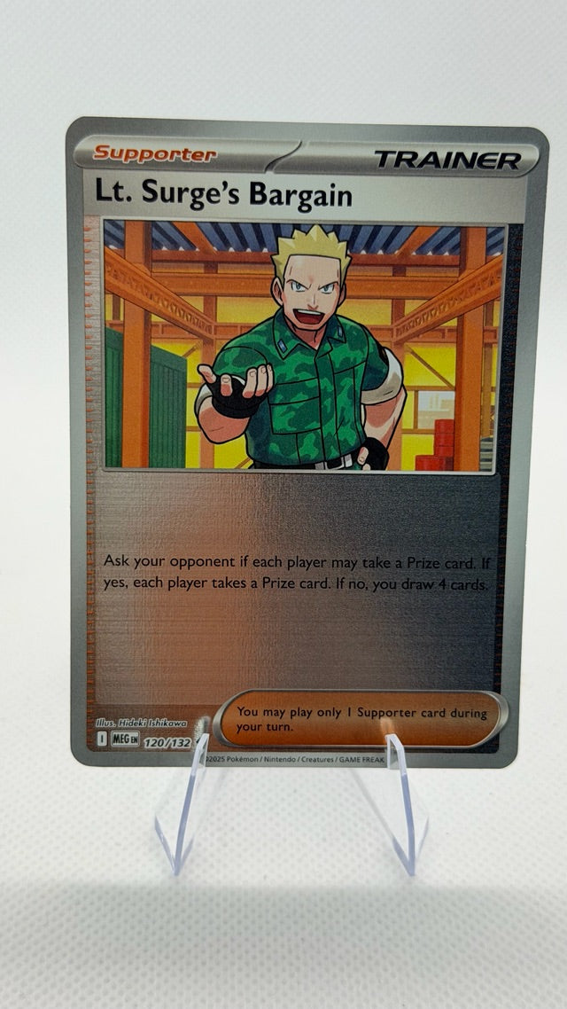 Lt. Surge's Bargain 2025 ME01: Mega Evolution #120/132