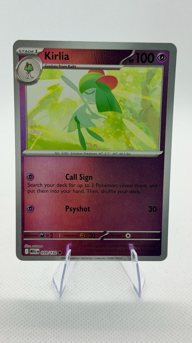 Kirlia 2025 ME01: Mega Evolution #059/132