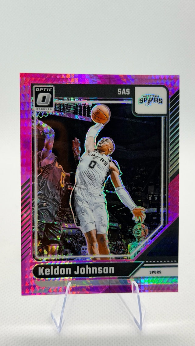 Keldon Johnson 2024-25 Donruss Donruss Optic #161