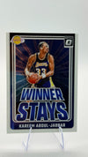 Kareem Abdul-Jabbar 2024-25 Optic Winner Stays #14
