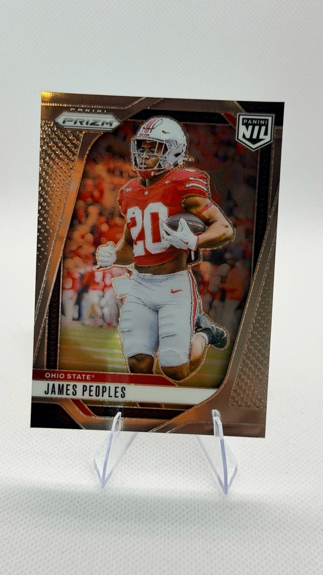 James Peoples 2025 Prizm Panini Ohio State University #20