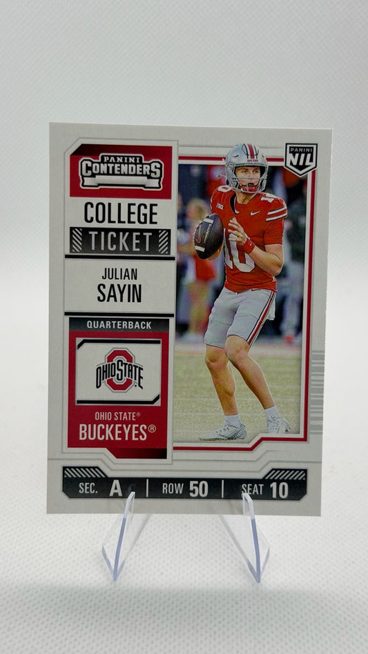 Julian Sayin 2025 Panini Panini Ohio State University #2