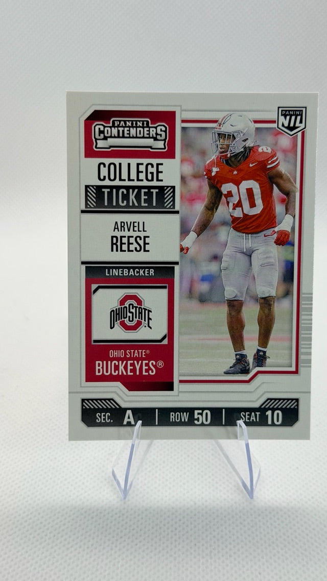 Arvell Reese 2025 Panini Panini Ohio State University #14