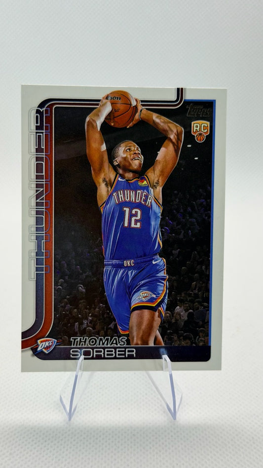 Thomas Sorber 2025-26 Topps Flagship #215