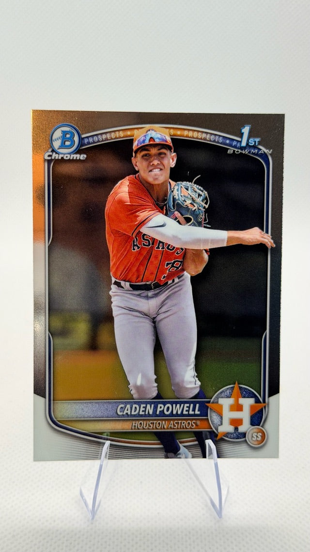 Caden Powell 2025 Bowman Prospects #BCP-212