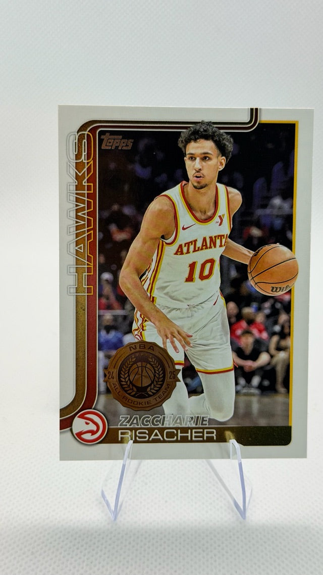 Zaccharie Risacher 2025-26 Topps Flagship #62