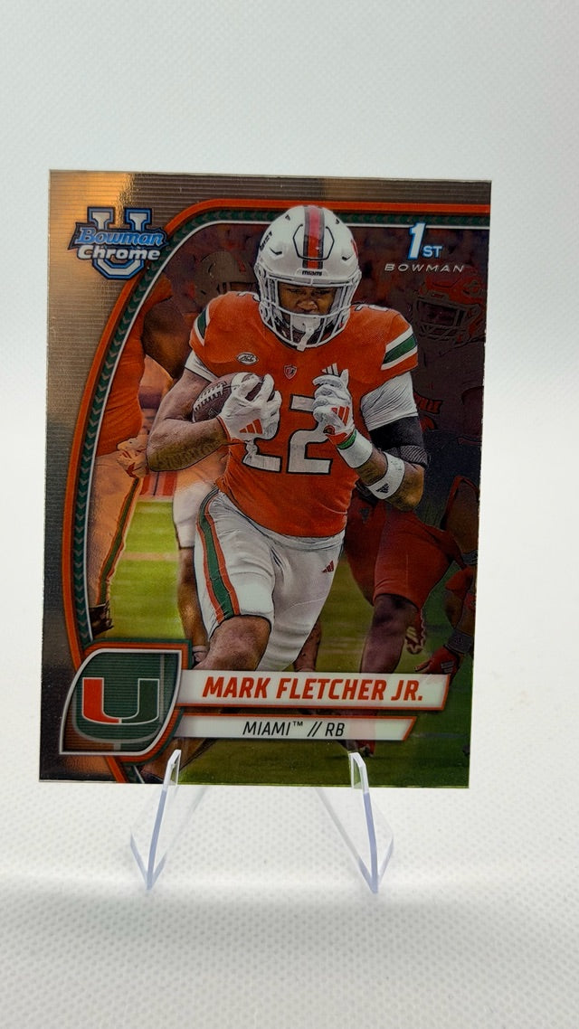 Mark Fletcher Jr. 2024 Bowman Bowman University Chrome #126