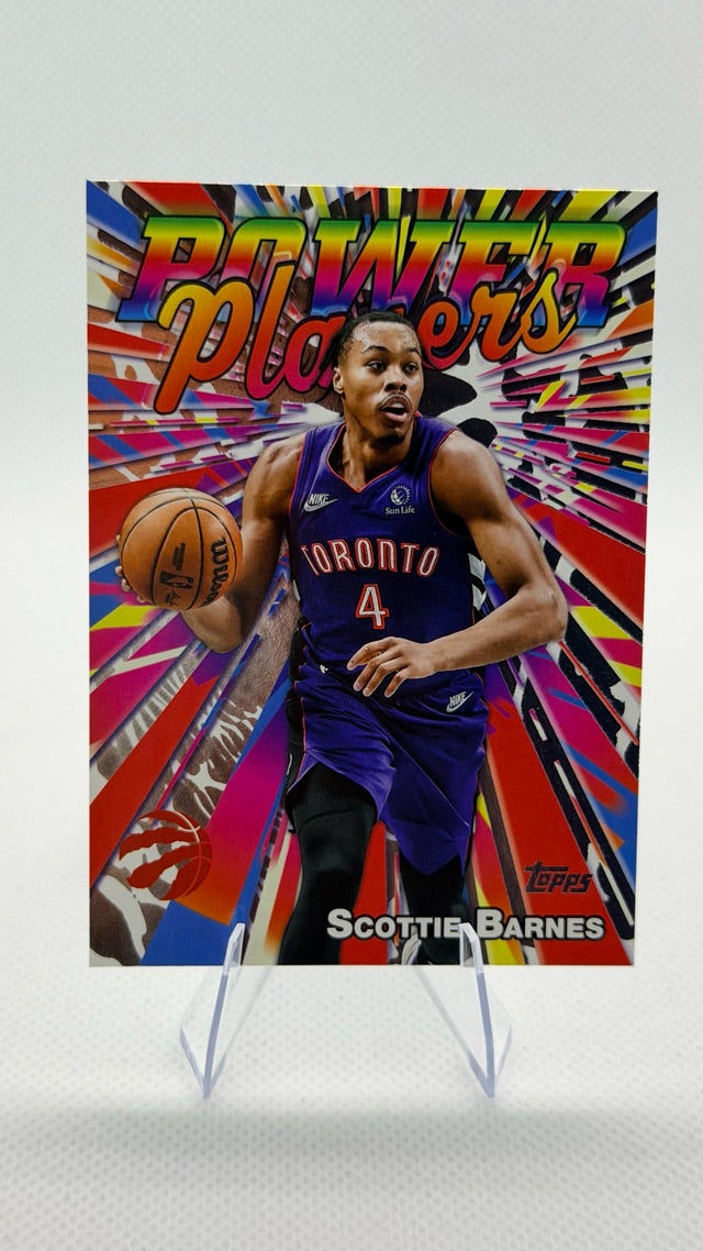 Scottie Barnes 2025-26 Topps Power Players #PP-9