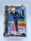 Tarik Skubal 2025 Topps Topps Holiday #H74b (front);Tarik Skubal 2025 Topps Topps Holiday #H74b (back)