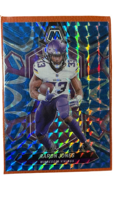 2024 Panini Mosaic - Mosaic Reactive Blue | Aaron Jones
