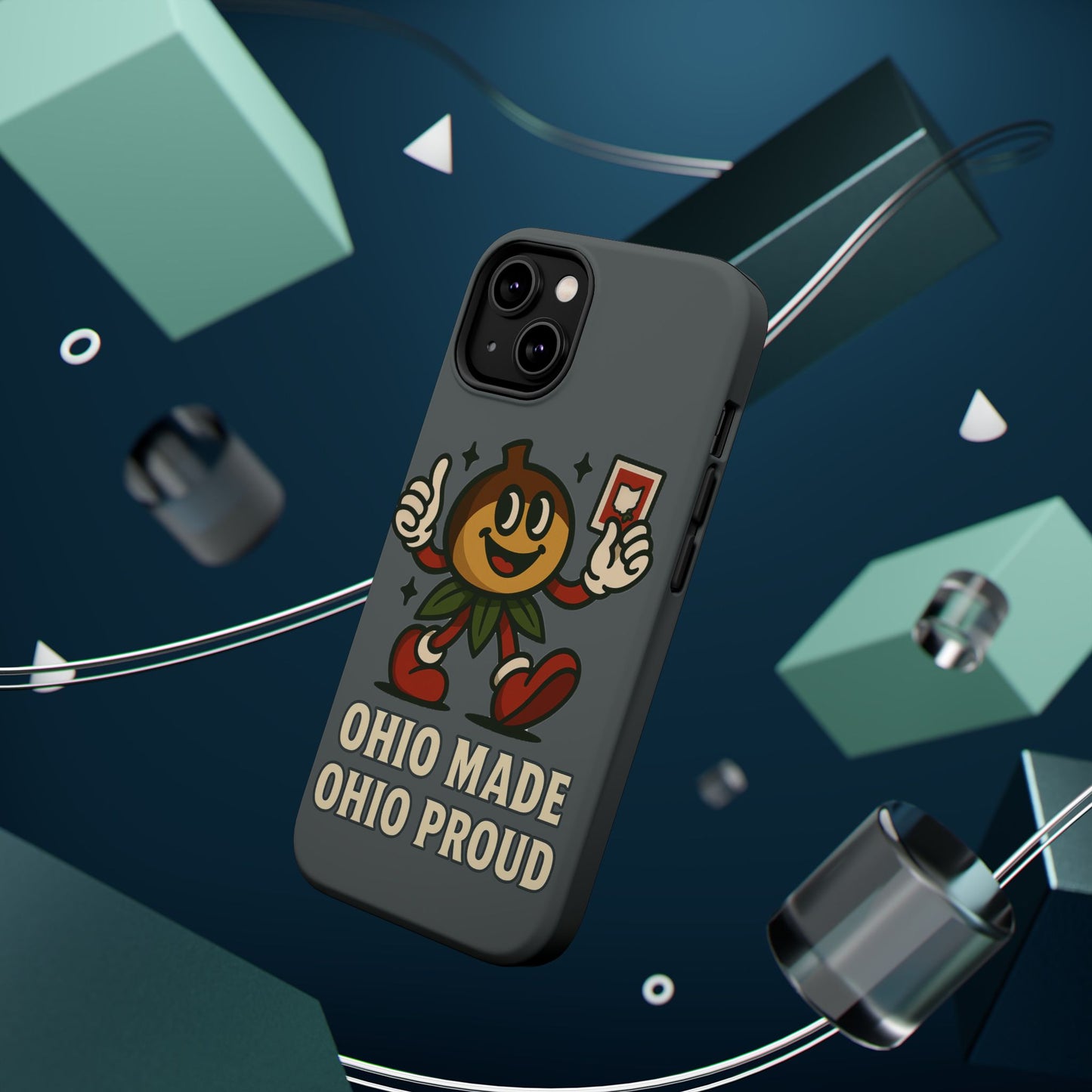 Ohio Proud Impact-Resistant Phone Case