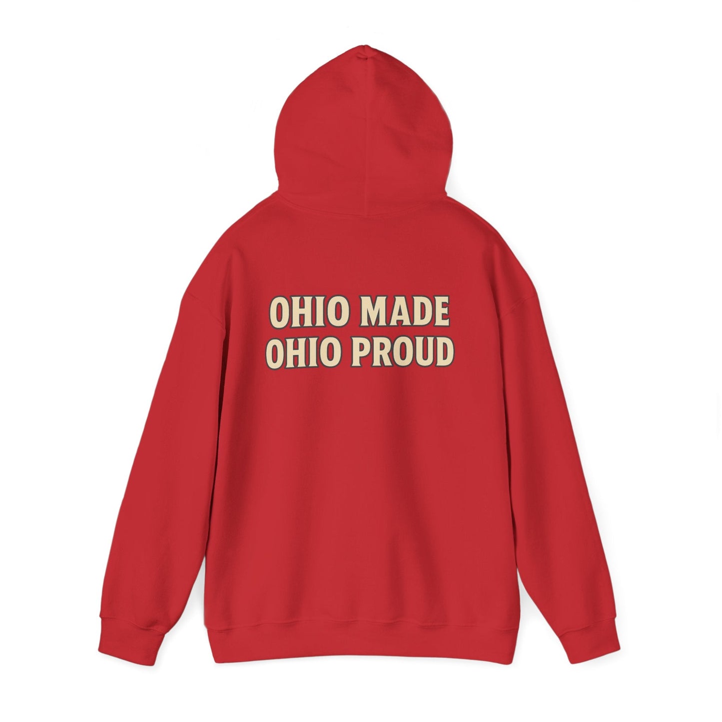 Ohio Made Ohio Proud Unisex Heavy Blend™ Hooded Sweatshirt