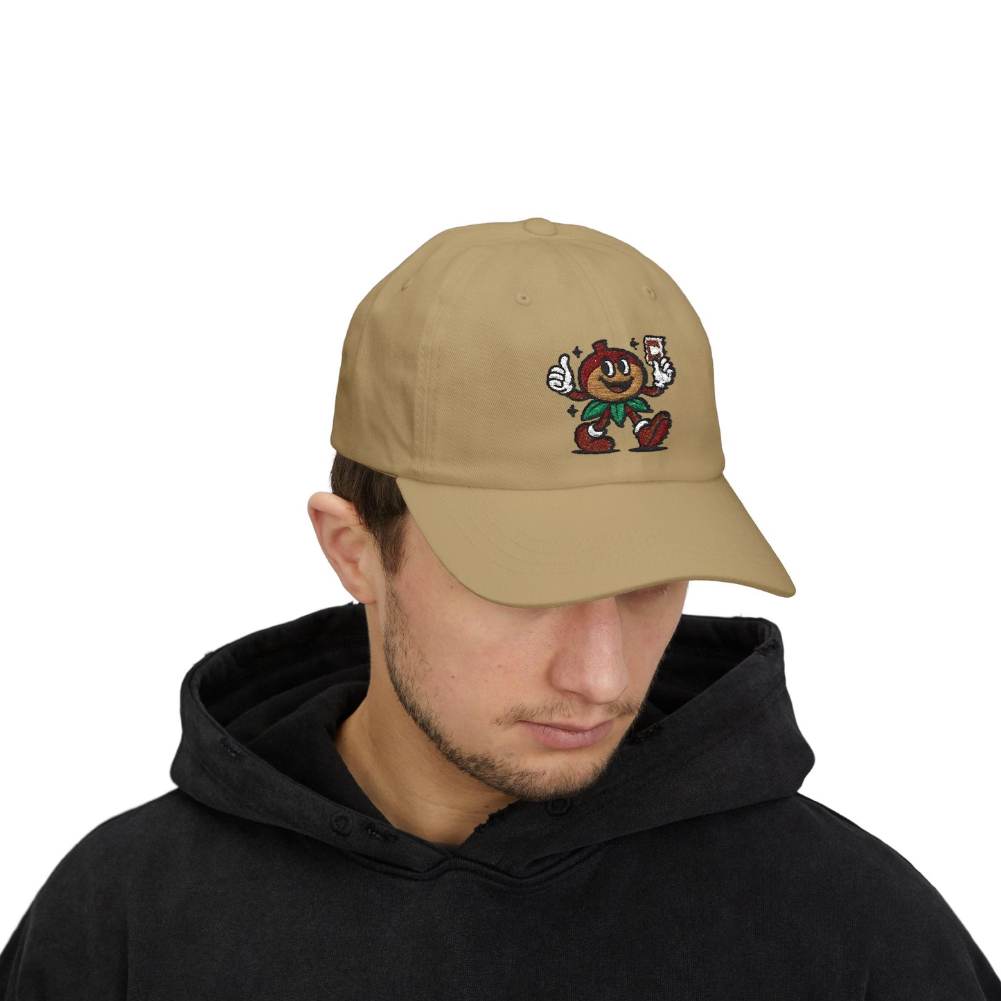 Nutty Embroidered Classic Dad Cap