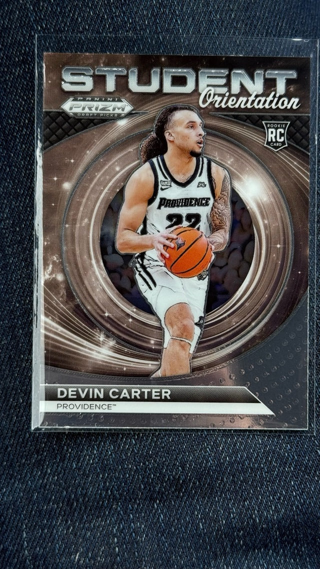 2024 Prizm Panini Prizm Draft Picks - Student Orientation | Devin Carter