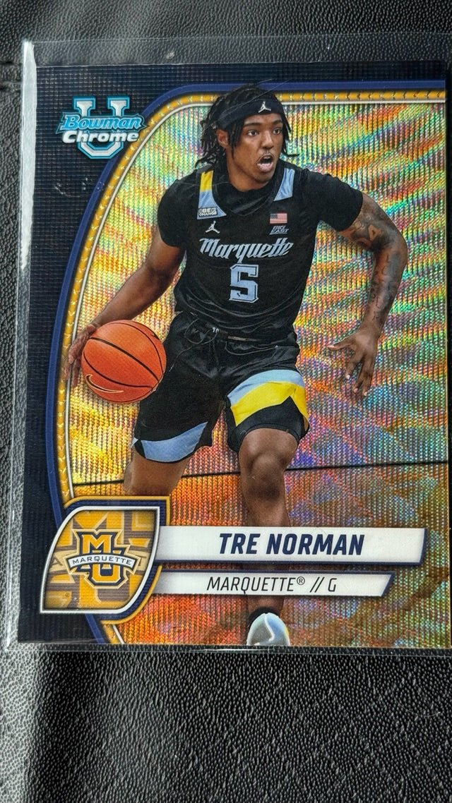 2024 Bowman University Chrome - Refractor | Tre Norman