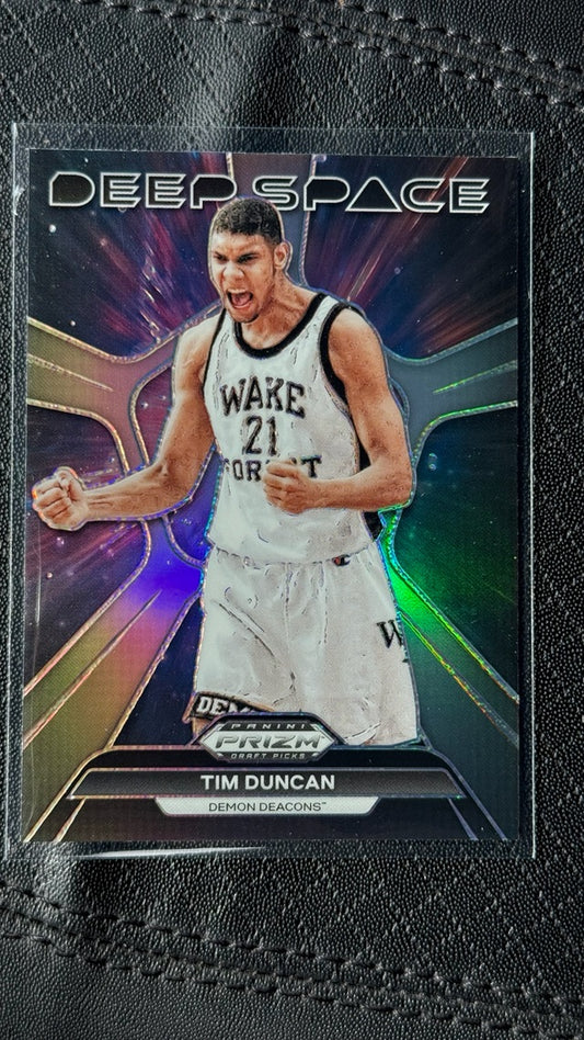2024 Panini Prizm Draft Picks - Deep Space | Tim Duncan