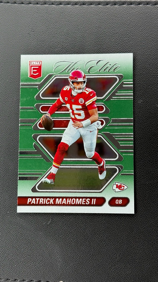 2024 Donruss Elite - The Elite Green | Patrick Mahomes II