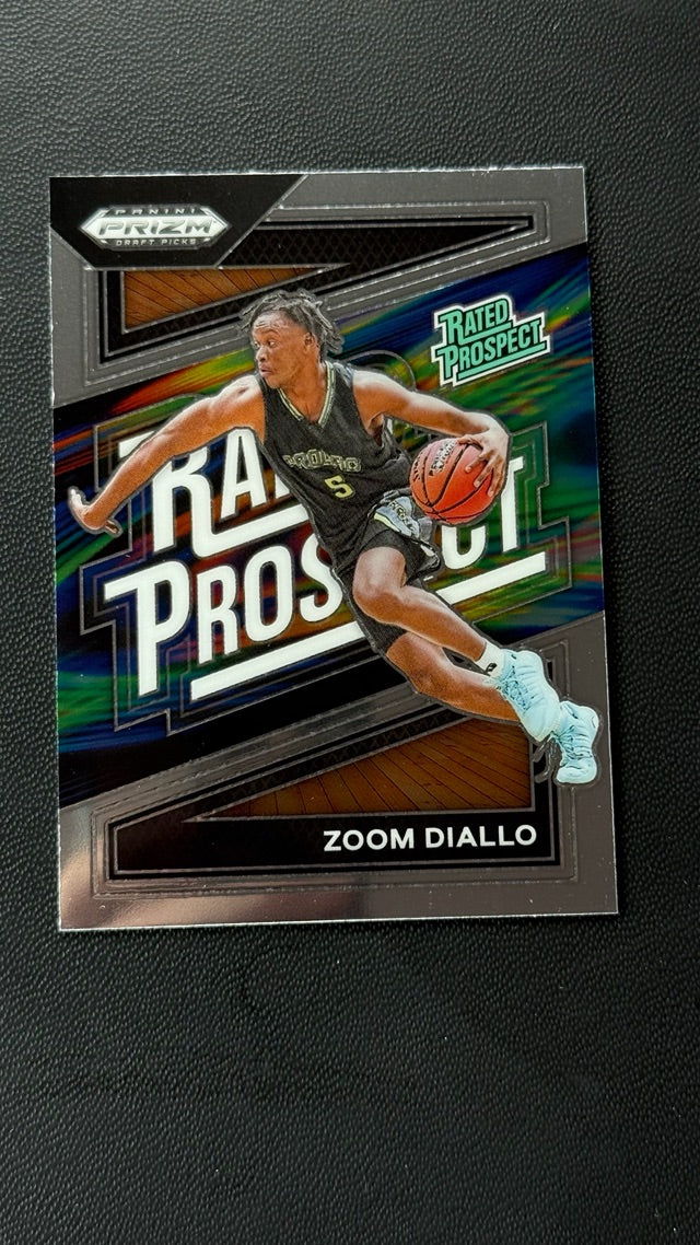 2024 Panini Prizm Draft Picks - Rated Prospect | Zoom Diallo