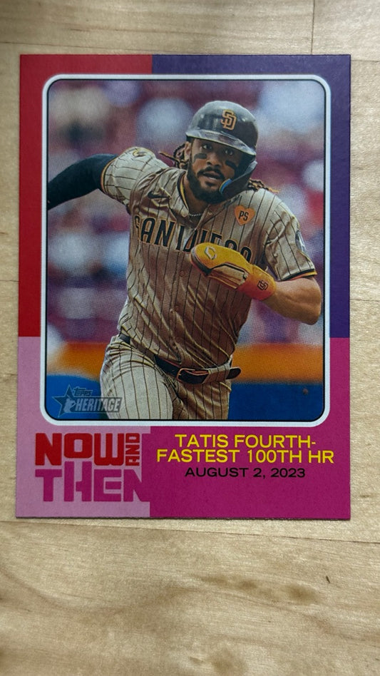 2024 Topps Heritage - Now and Then | Fernando Tatis Jr.